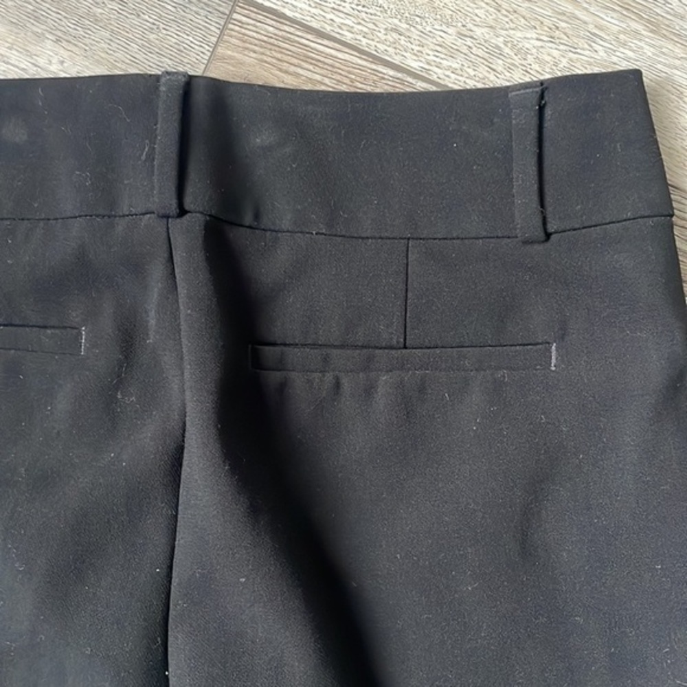 Loft pants black slacks size 6 career - Picture 3 of 9
